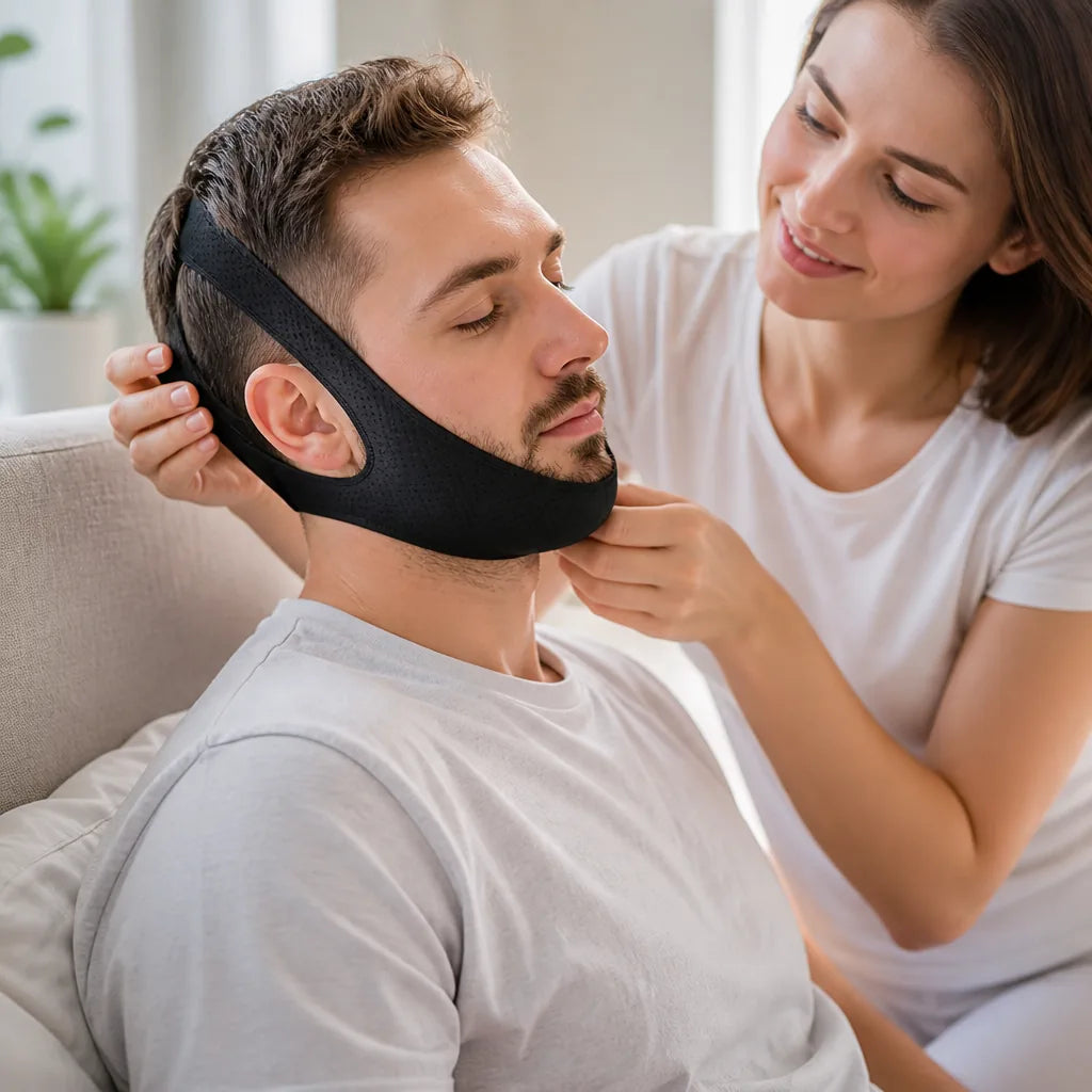 Jaw Strap Anti-Snoring Universal Fit Lycra