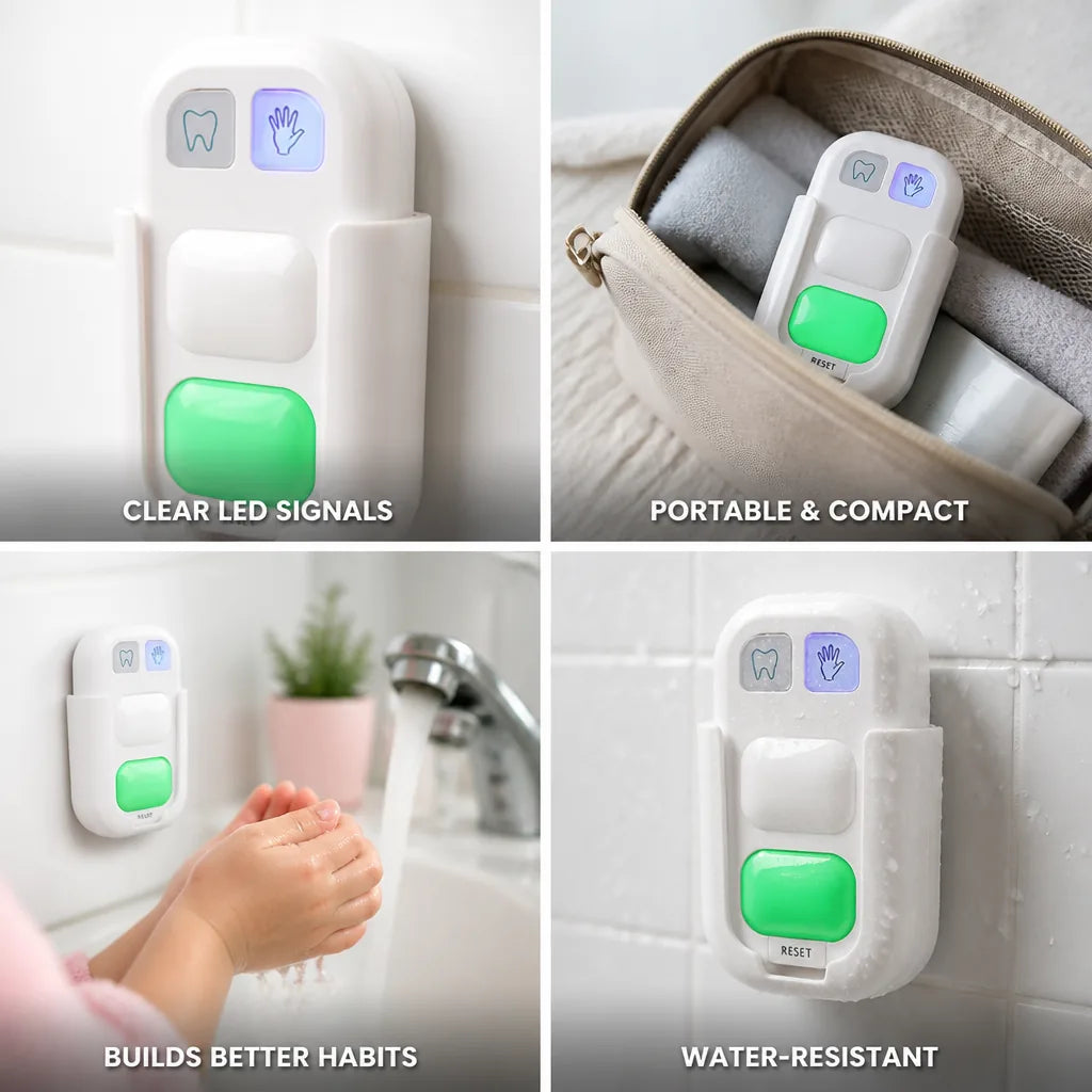 Kids Hygiene Timer LED 2-Minute & 20-Second