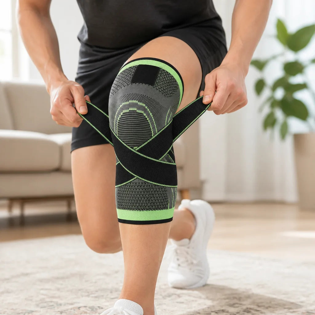 Knee Brace 360 Degree Compression Breathable Patella Support