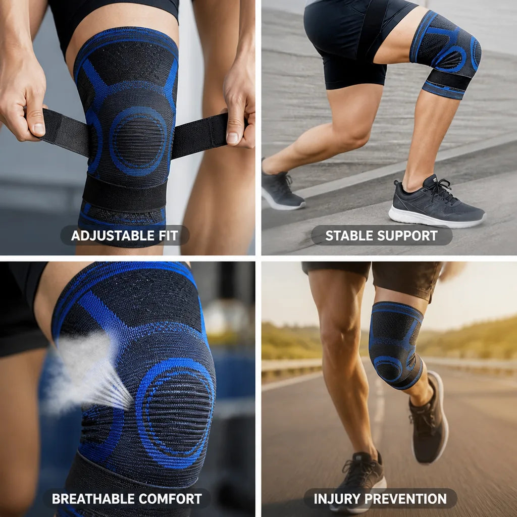 Knee Brace Adjustable Compression & Stabilizer