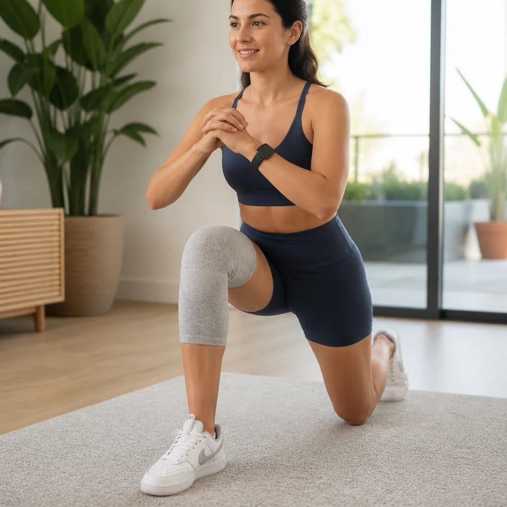 Knee Brace Breathable Bamboo Support & Pain Relief