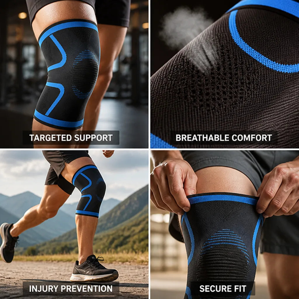 Knee Brace Breathable Compression Support
