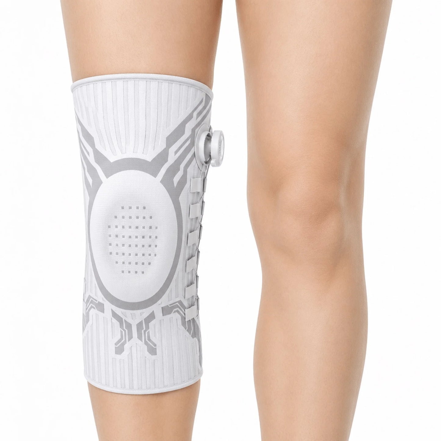 Knee Brace Dial-Adjustable Compression & Patella Pad
