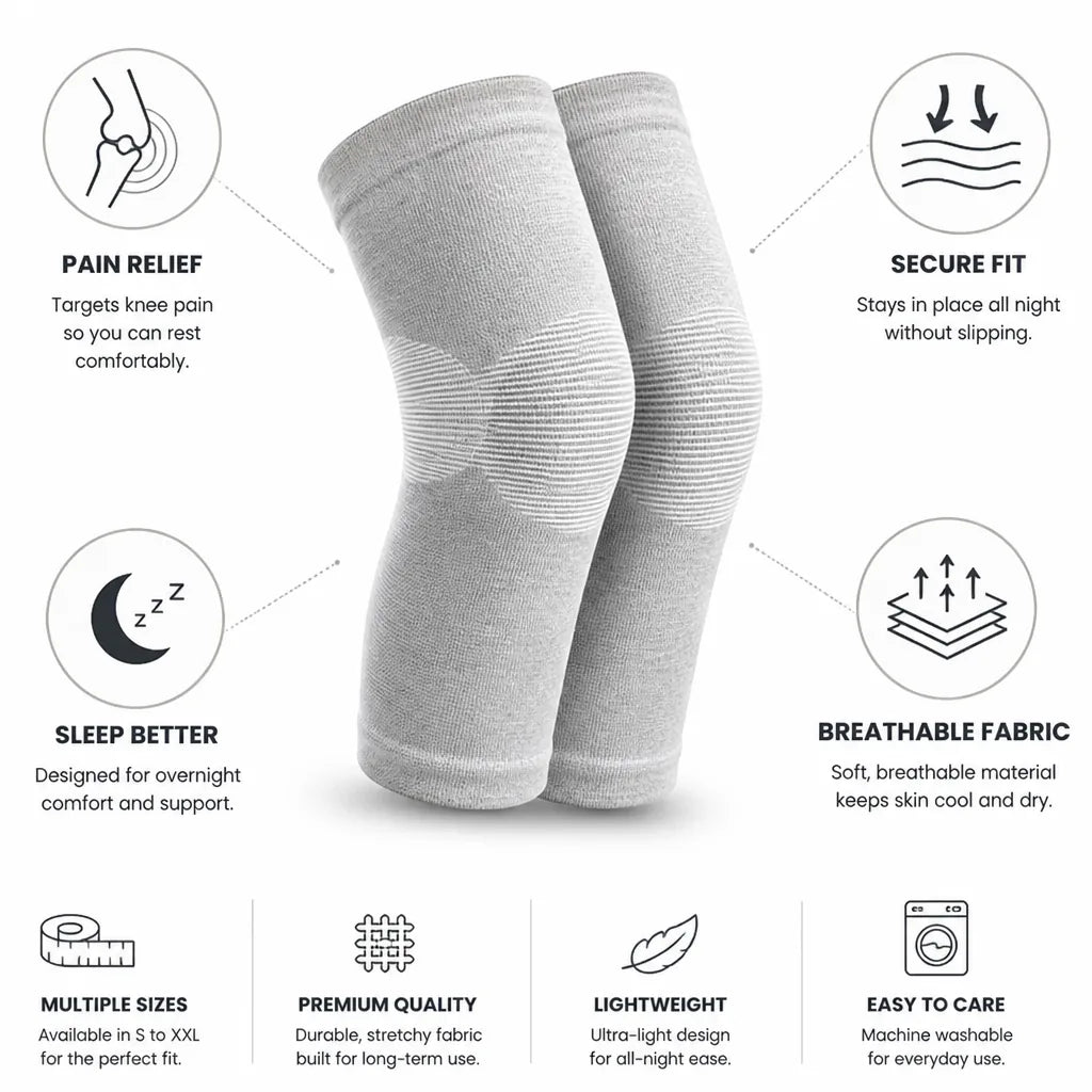 Knee Brace Overnight Pain Relief Secure Fit