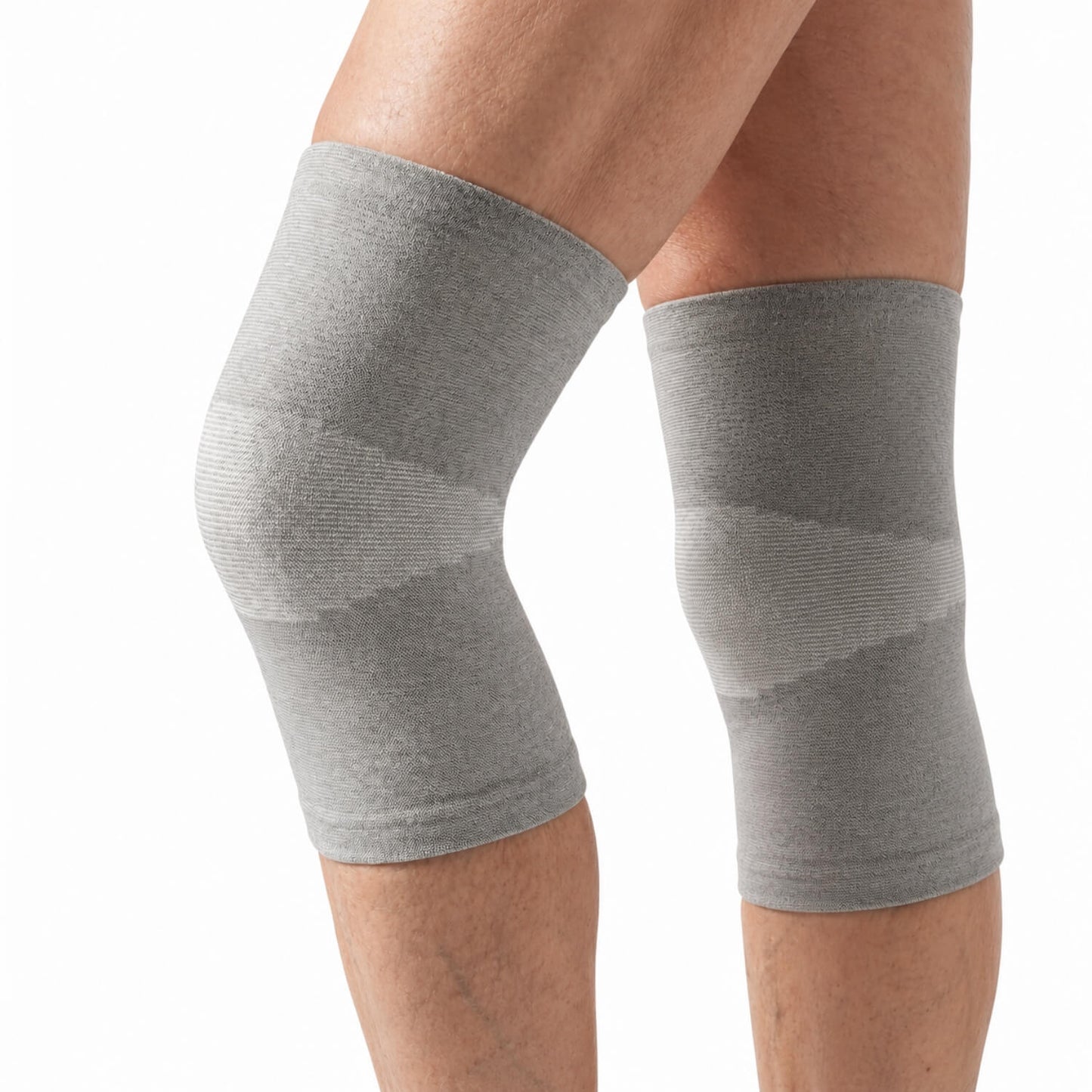 Knee Compression Sleeve Bamboo-Blend Breathable Elastic Fit