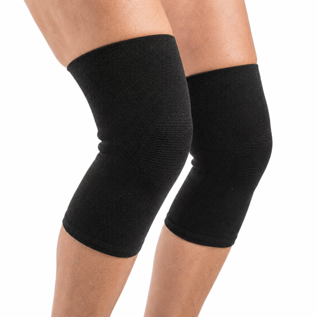 Knee Compression Sleeve Bamboo-Blend Breathable Elastic Fit