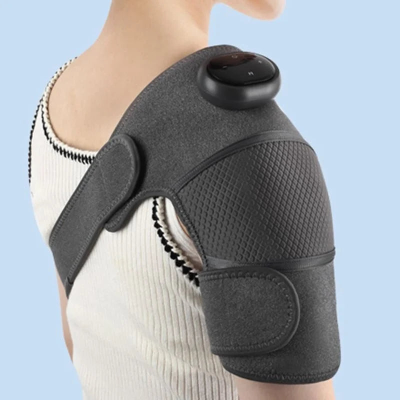 Knee Massager Wrap USB Rechargeable Heat & Vibration