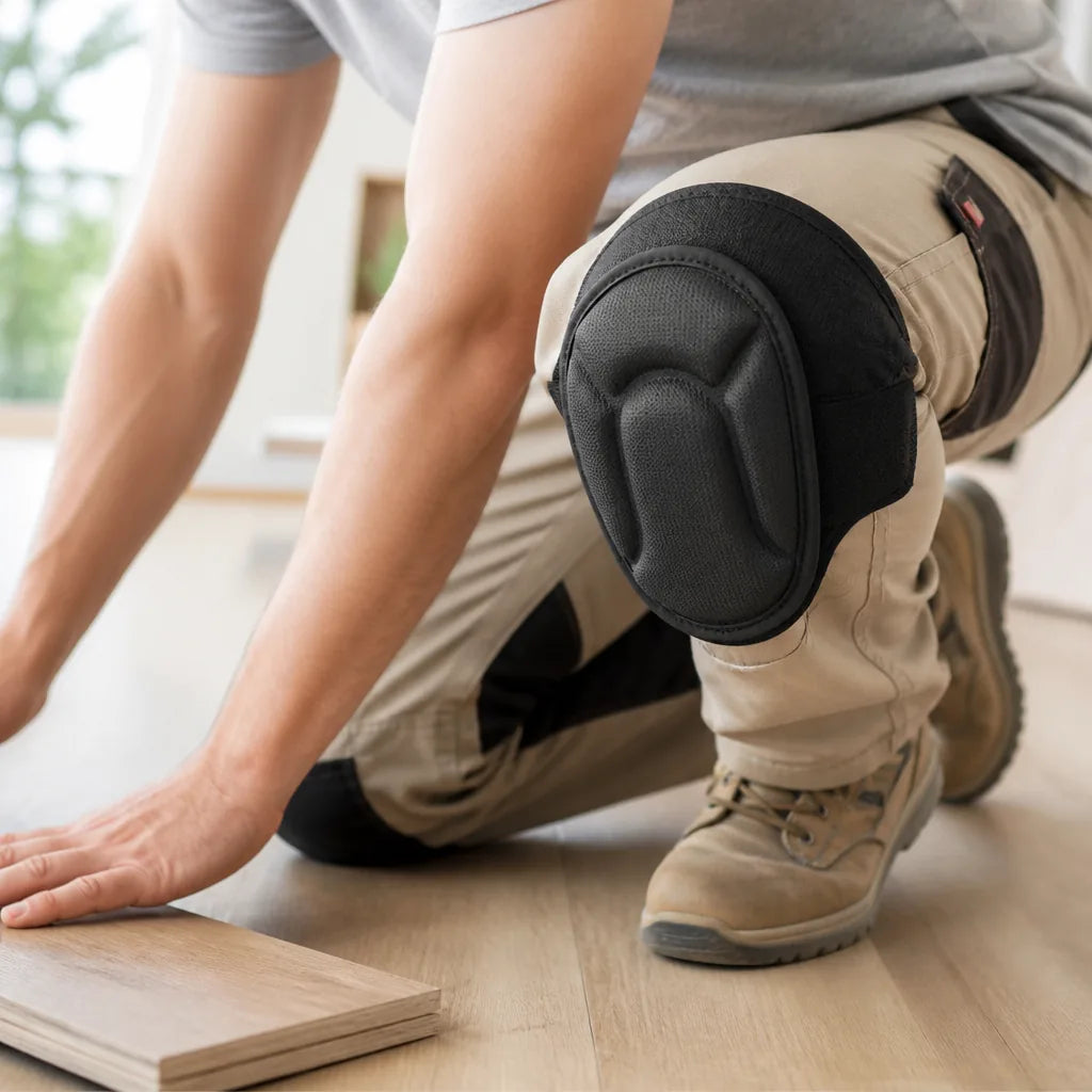 Knee Pads Shock-Absorbing EVA & Adjustable Non-Slip Straps