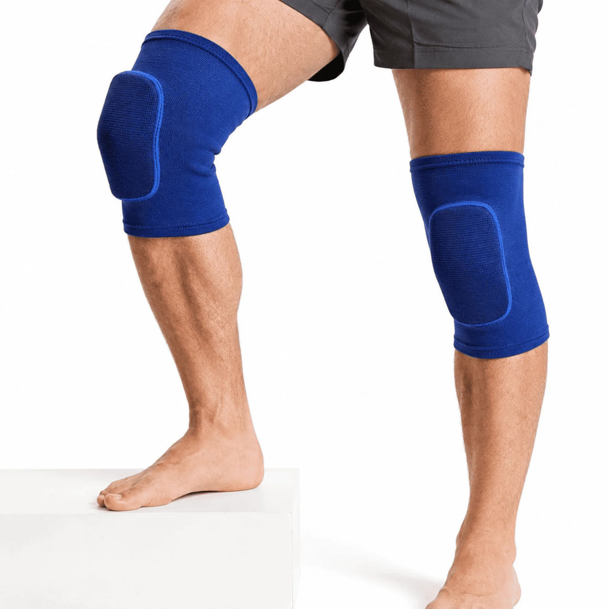 Knee Pads Thick EVA Foam Breathable Knit Sleeve