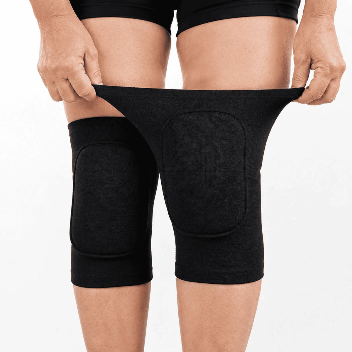 Knee Pads Thick EVA Foam Breathable Knit Sleeve