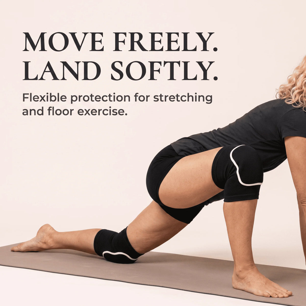 Knee Pads Thick EVA Foam Breathable Knit Sleeve