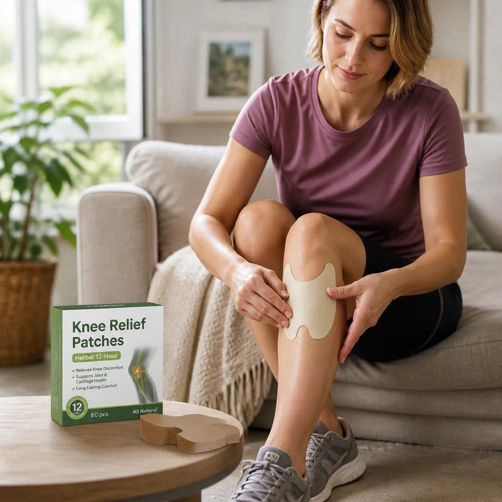 Knee Relief Patches Herbal 12-Hour