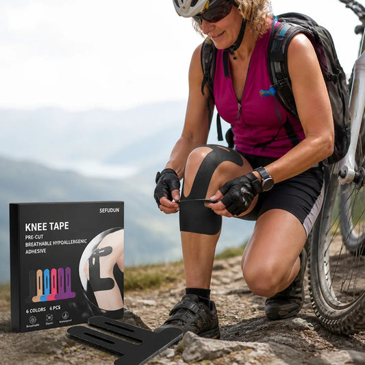 Knee Tape Pre-Cut Breathable Hypoallergenic Adhesive