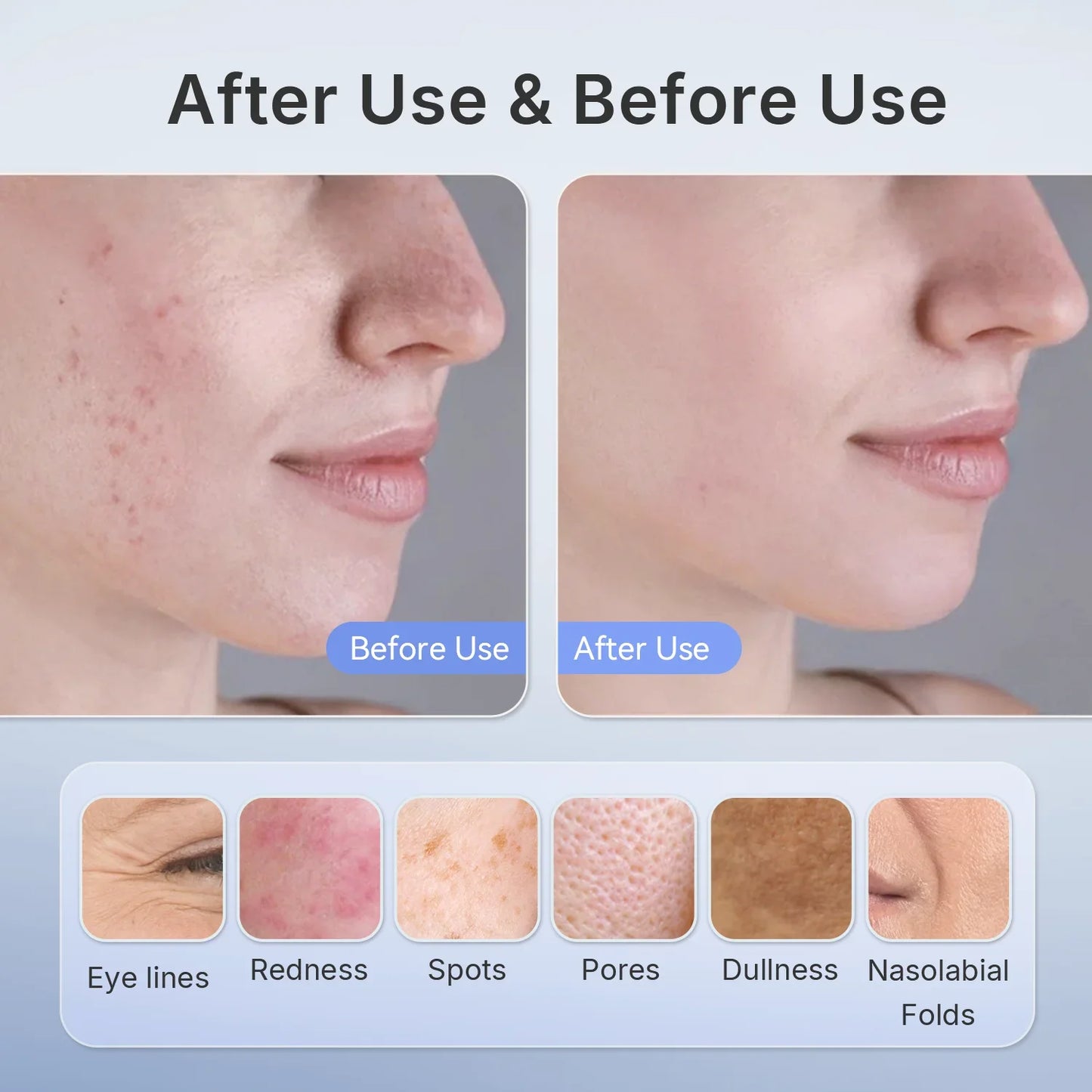 LED Face Mask Multi-Wavelength Wireless Rechargeable