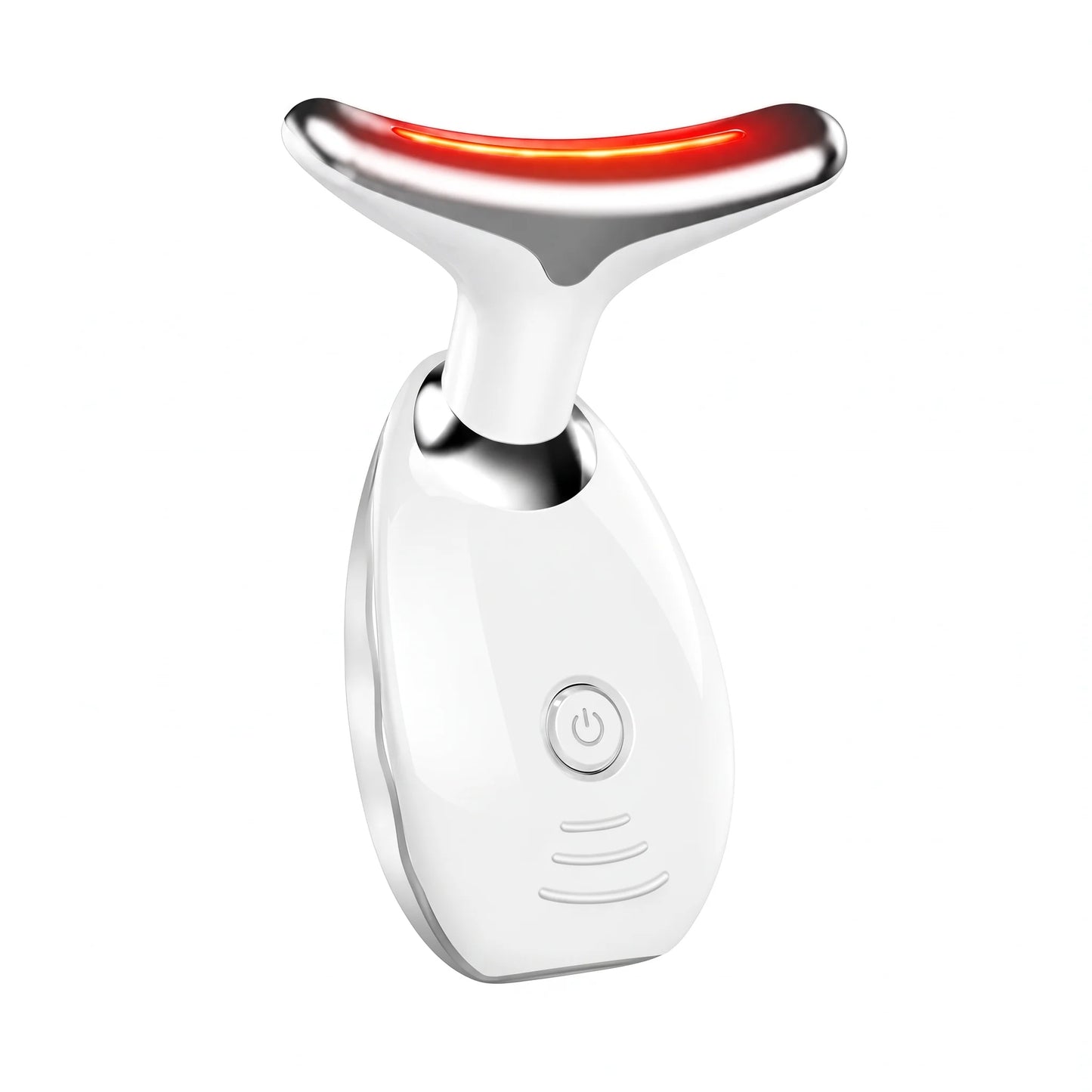 LED Face & Neck Device Multi-Color Vibration USB-Rechargeable