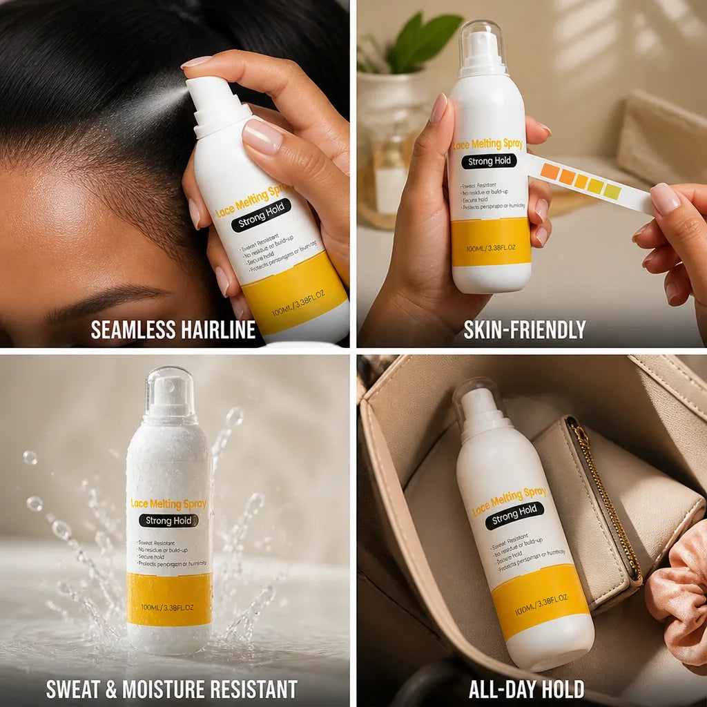 Lace Melting Spray 24-Hour Skin-Friendly Hold