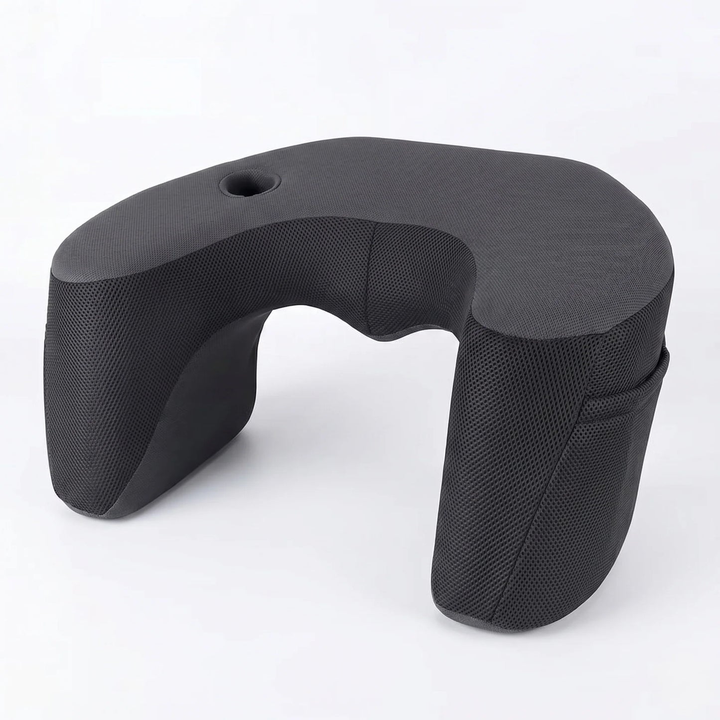 Lap Desk Pillow Ergonomic Arm Support & Cup Holder