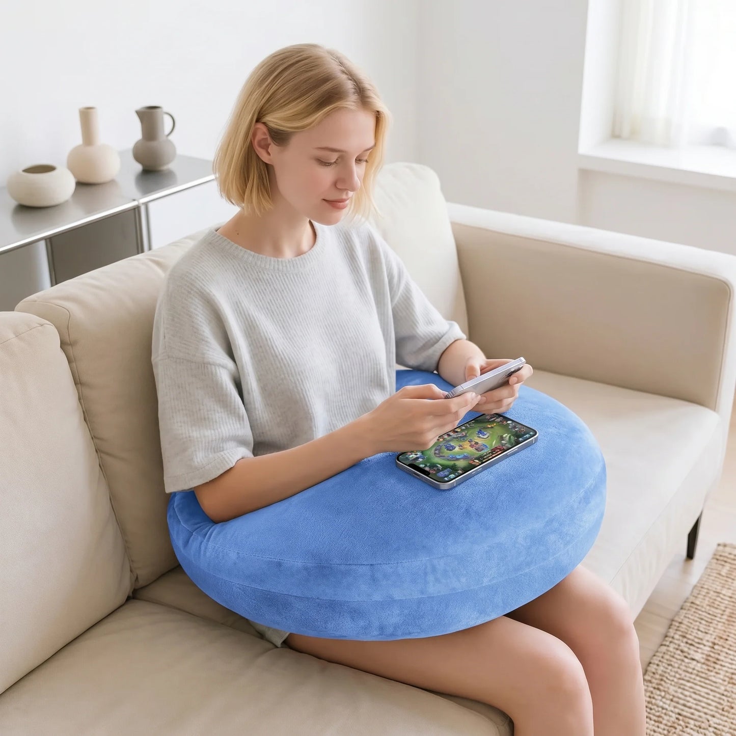 Lap Pillow Contoured Ergonomic Arm Support