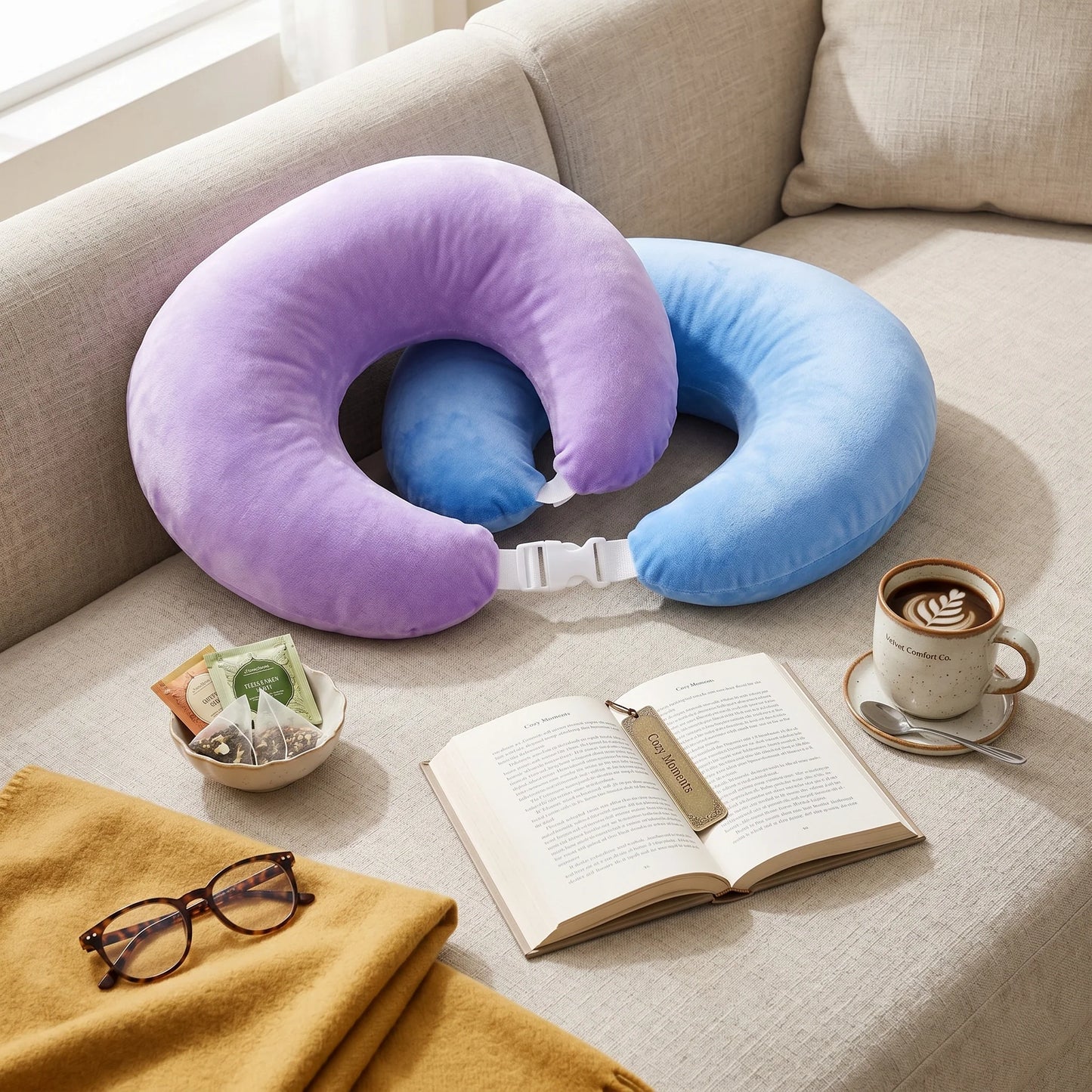 Lap Pillow Contoured Ergonomic Arm Support