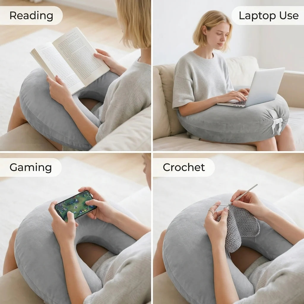 Lap Pillow Contoured Ergonomic Arm Support