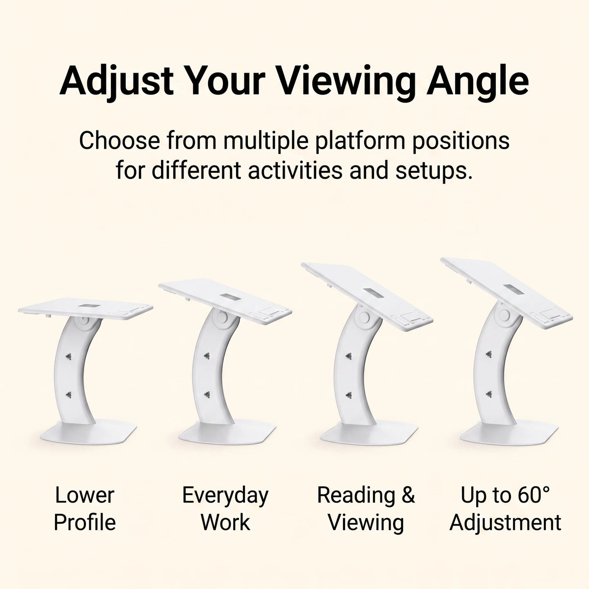 Laptop & Lap Desk Stand Adjustable Multi-Angle Portable