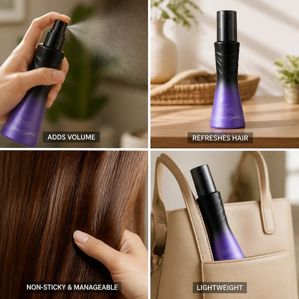 Leave-In Hair Spray Volumizing Lightweight Non-Sticky 100ml