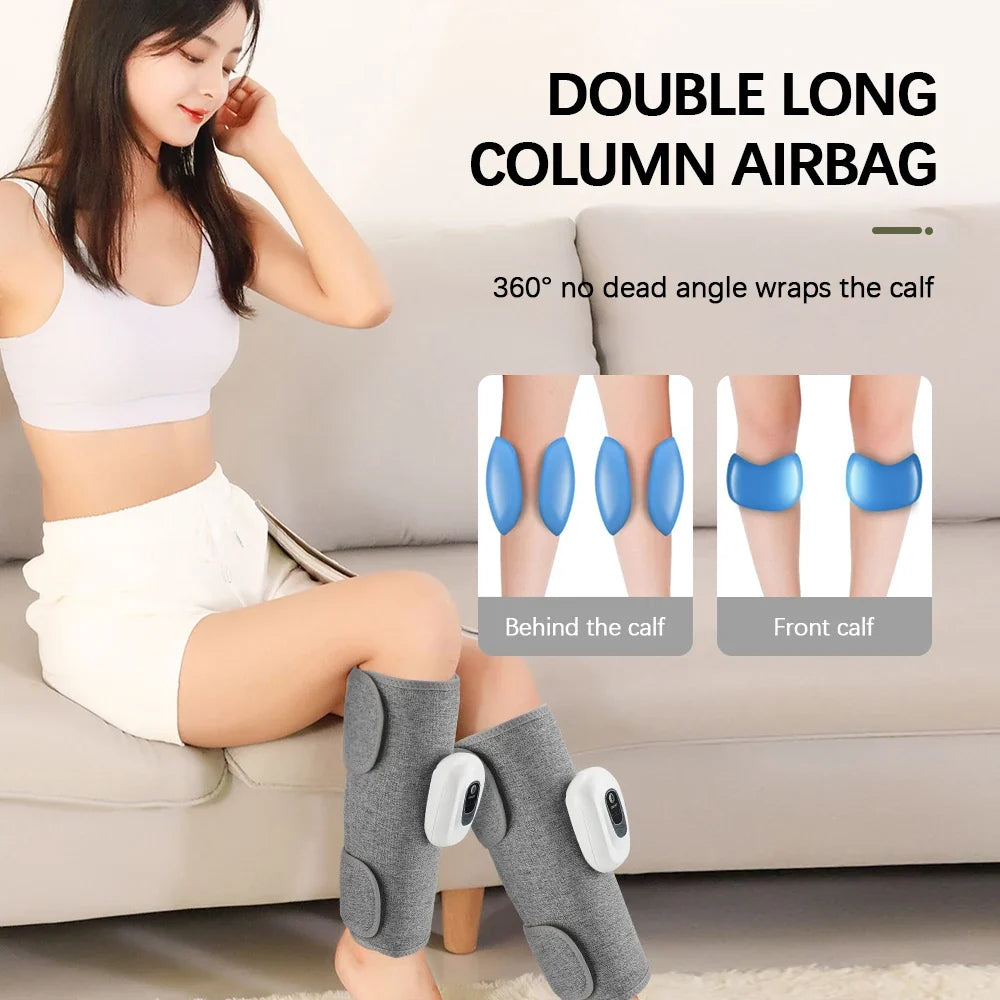 Leg & Arm Massager 360° Air Compression Wireless Rechargeable