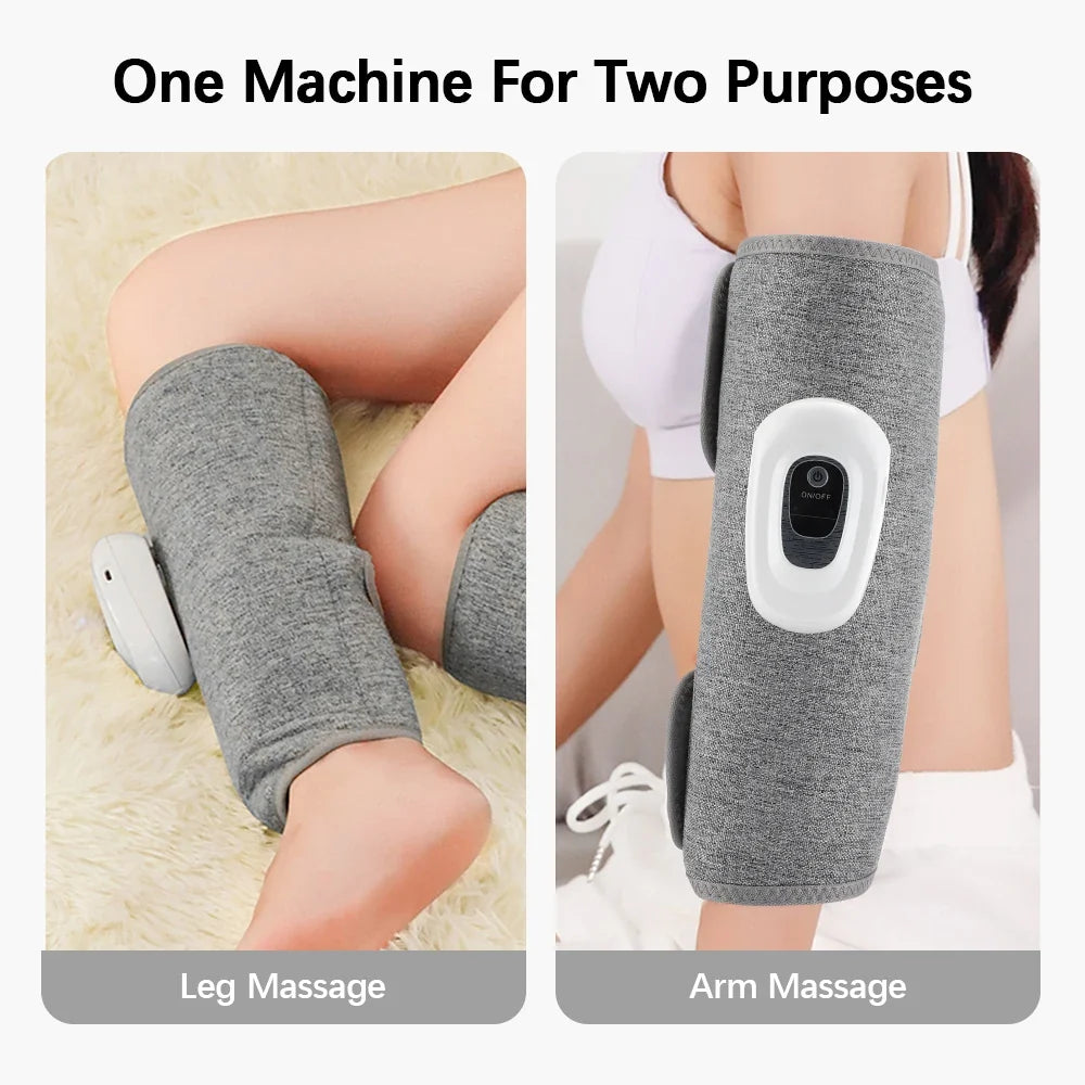Leg & Arm Massager 360° Air Compression Wireless Rechargeable