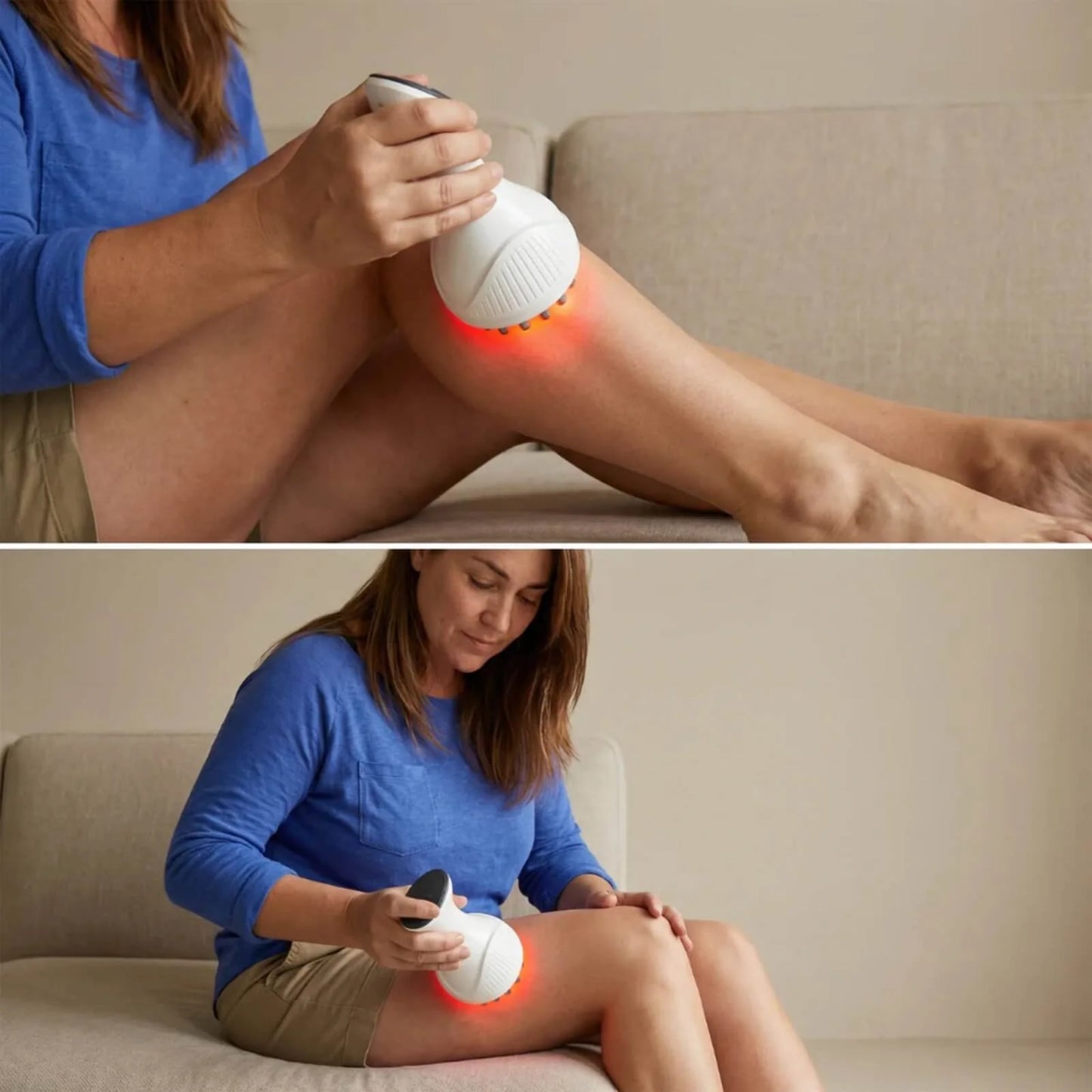 Leg & Back Massager 4-in-1 Red Light & EMS