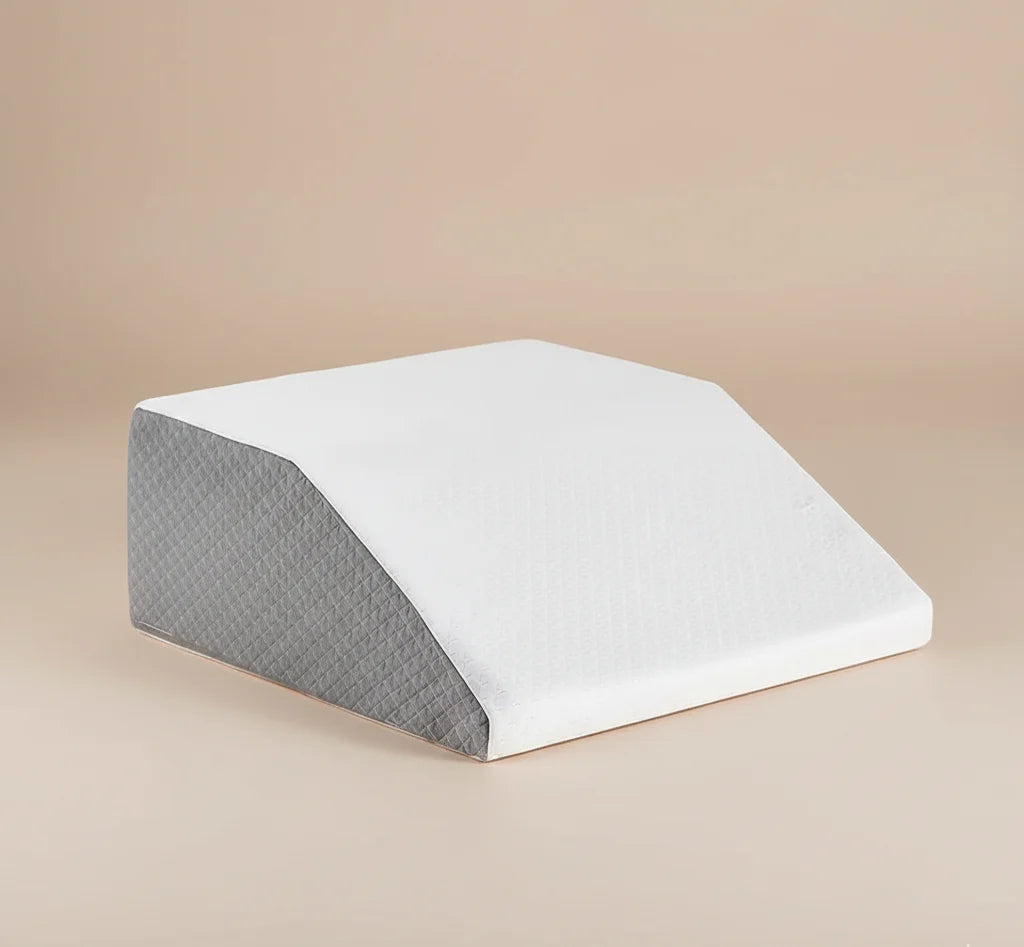 Leg Elevation Pillow Memory Foam Wedge Removable Cover