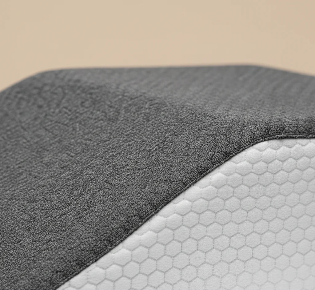 Leg Elevation Pillow Memory Foam Wedge Removable Cover
