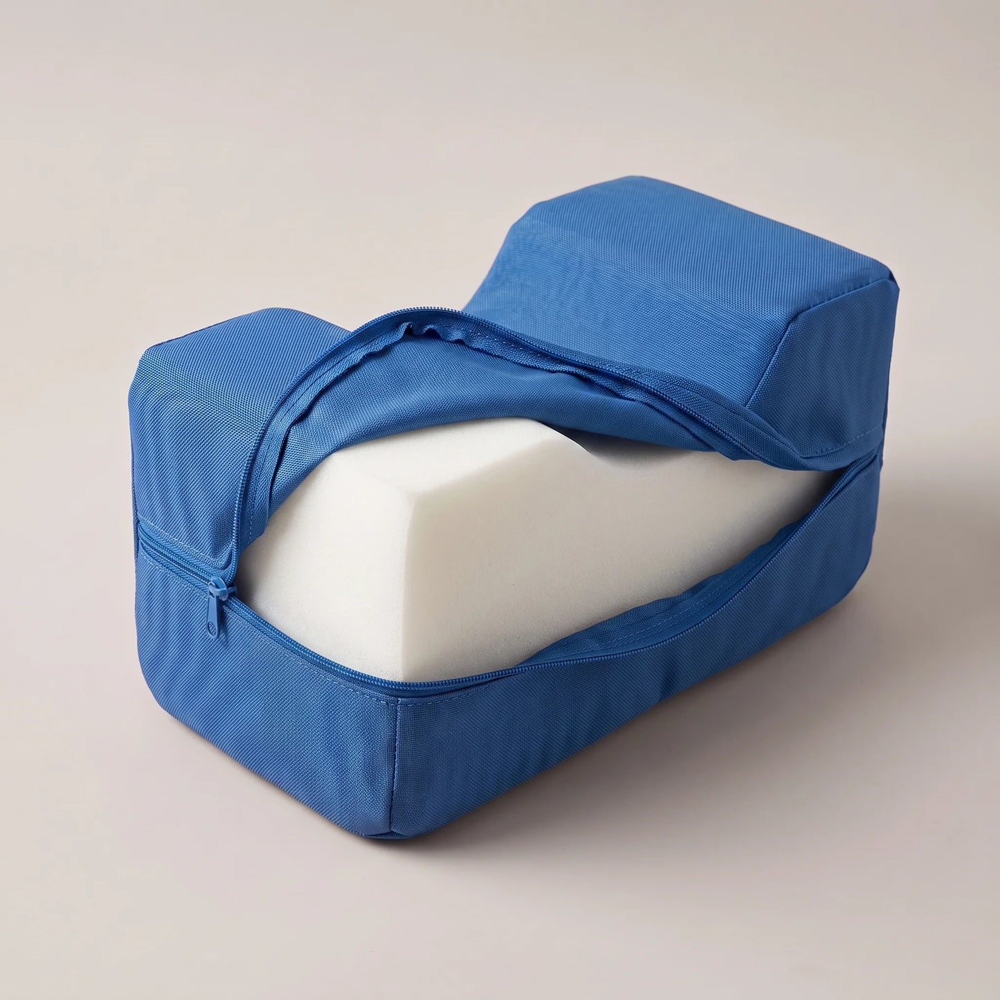 Leg & Foot Elevation Pillow Pair Contoured Washable Covers