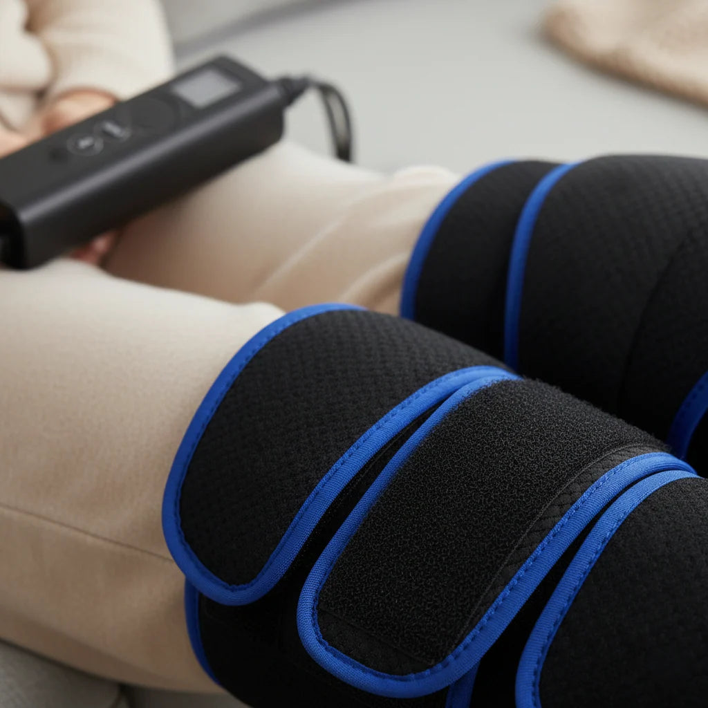Leg Massager Air Compression Hands Free Adjustable Intensity