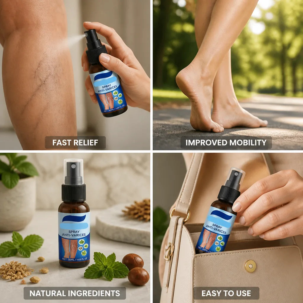 Leg Pain Relief Spray Cooling & Fast-Acting Natural