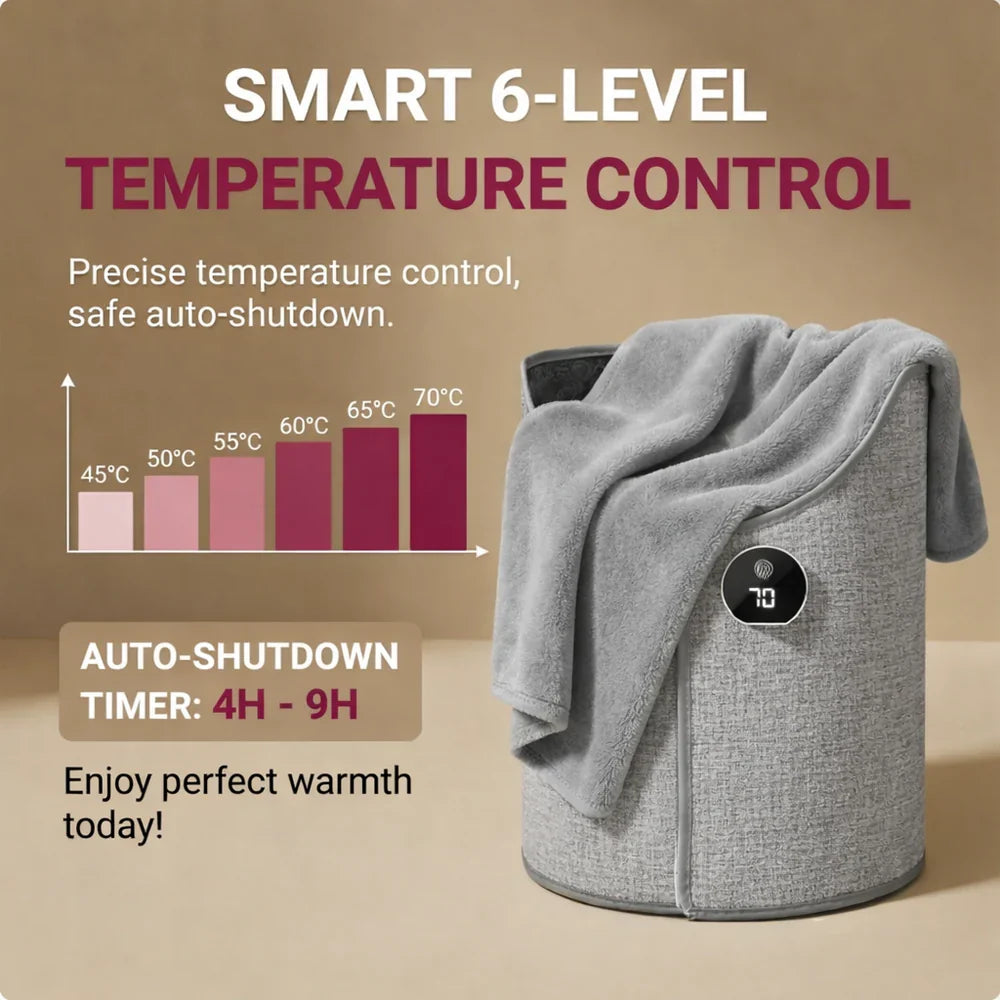 Leg Warmer Foldable Quiet Lightweight