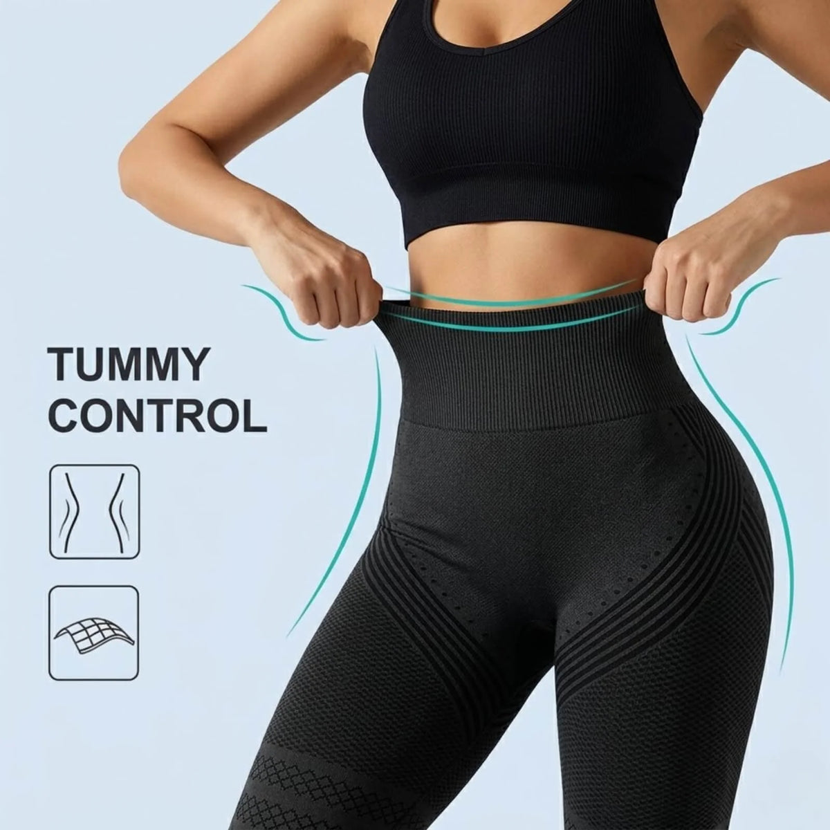 Leggings High-Waist Seamless Compression