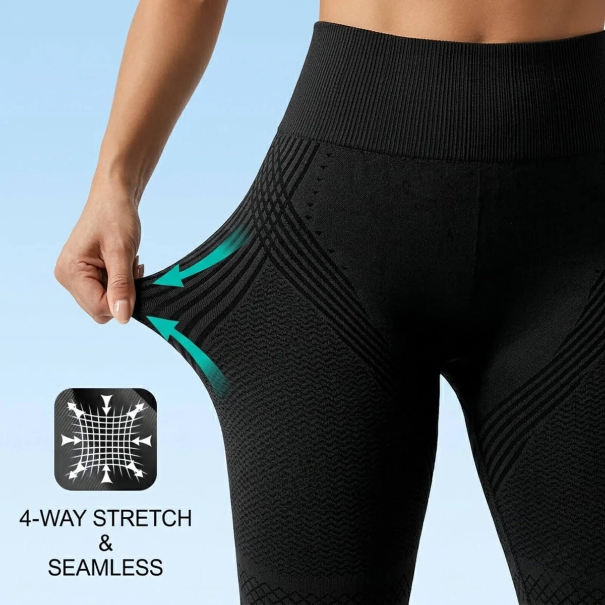 Leggings High-Waist Seamless Compression