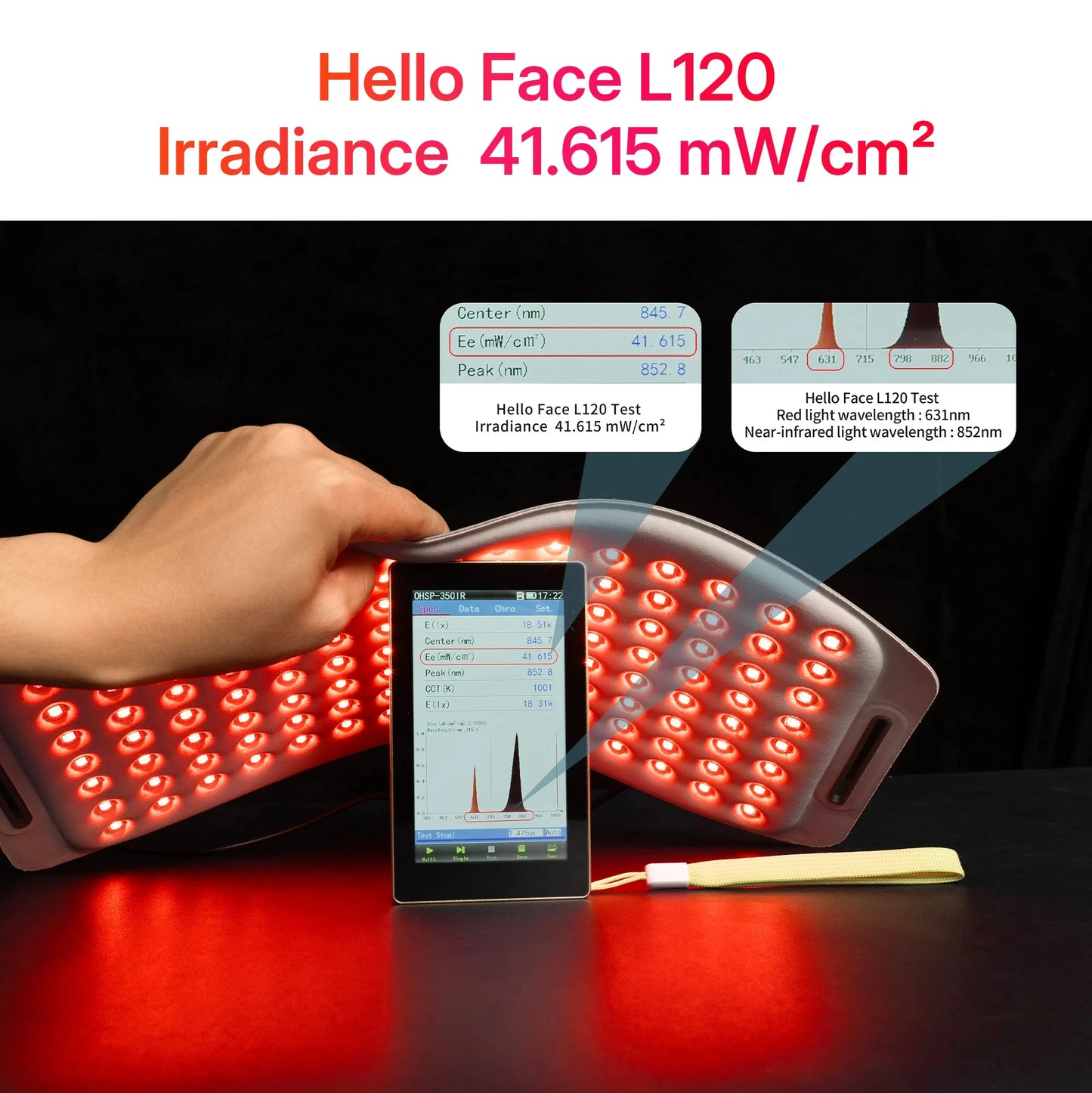 Light Therapy Belt Cordless Dual Red & Near-Infrared