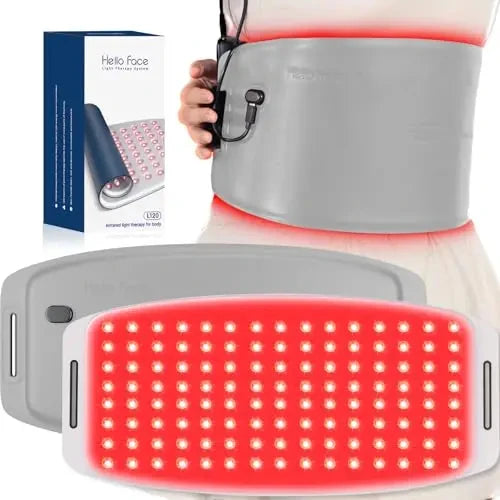 Light Therapy Belt Cordless Dual Red & Near-Infrared