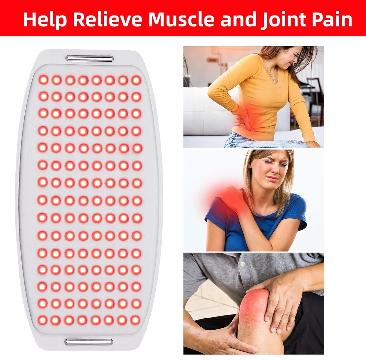 Light Therapy Belt Cordless Dual Red & Near-Infrared