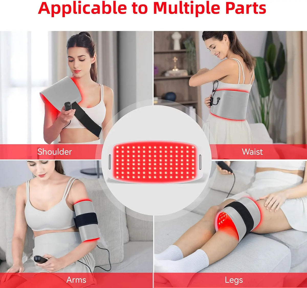 Light Therapy Belt Cordless Dual Red & Near-Infrared