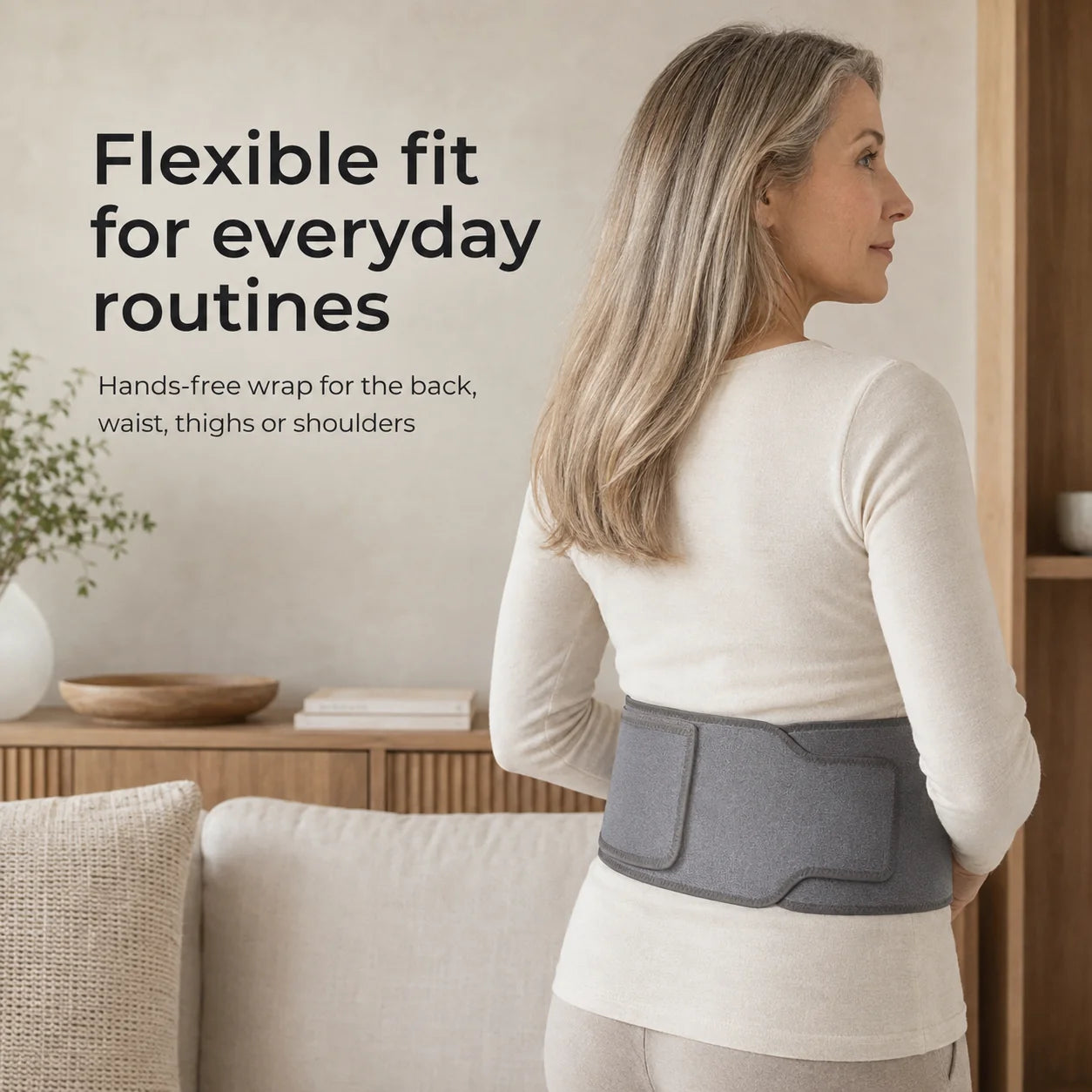 Light Therapy Belt Dual Red & Near-Infrared Flexible Wrap