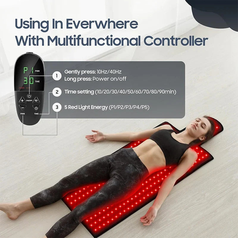Light Therapy Mat Dual Wavelength Red & Infrared