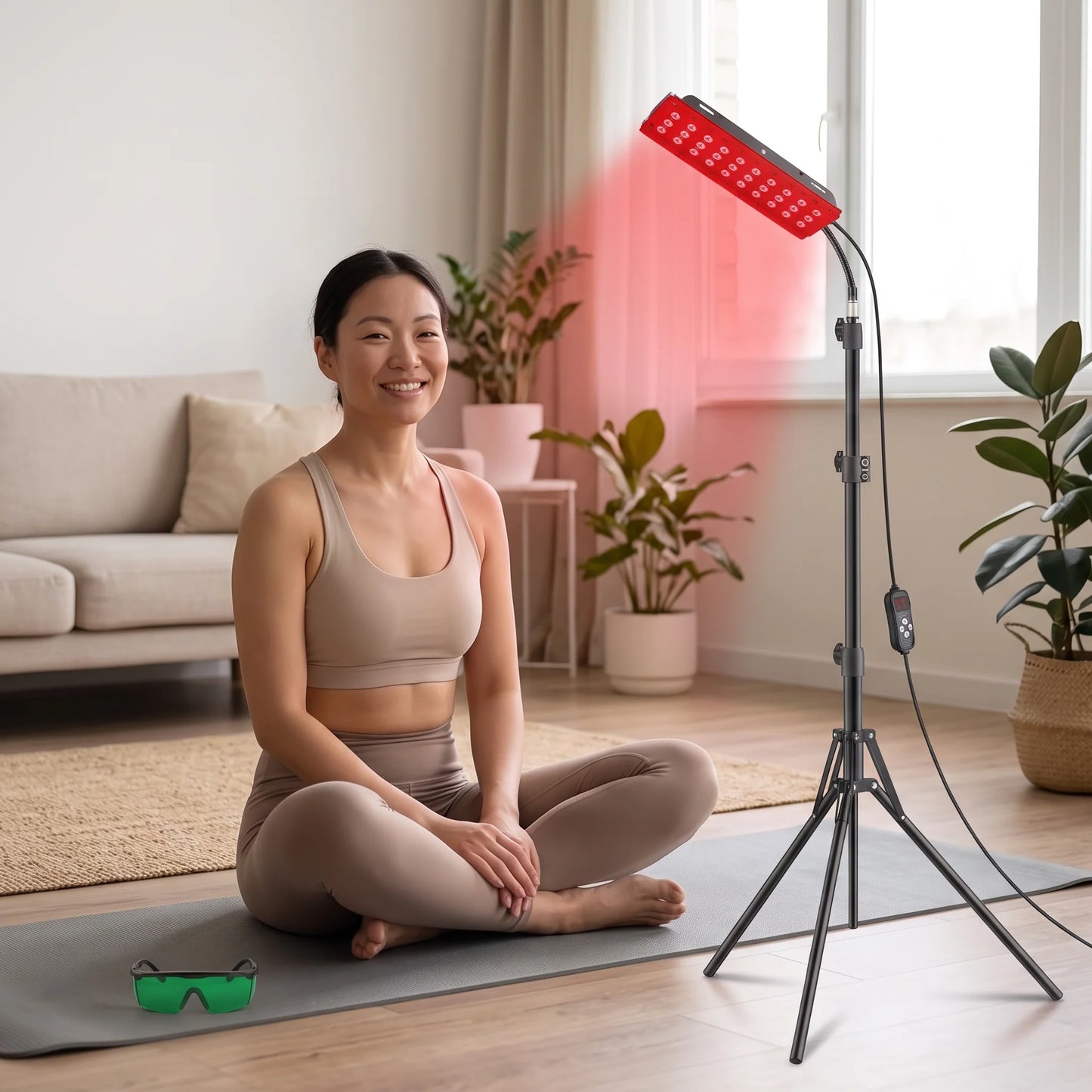 Light Therapy Panel Dual Red & Near-Infrared Tripod