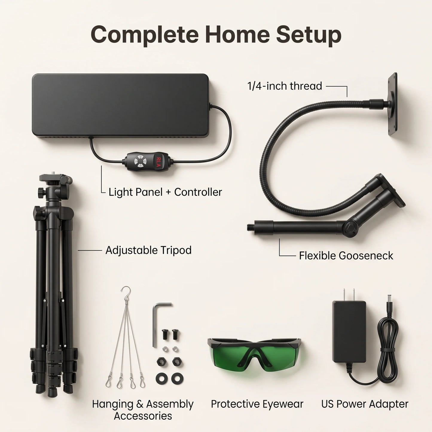 Light Therapy Panel Dual Red & Near-Infrared Tripod