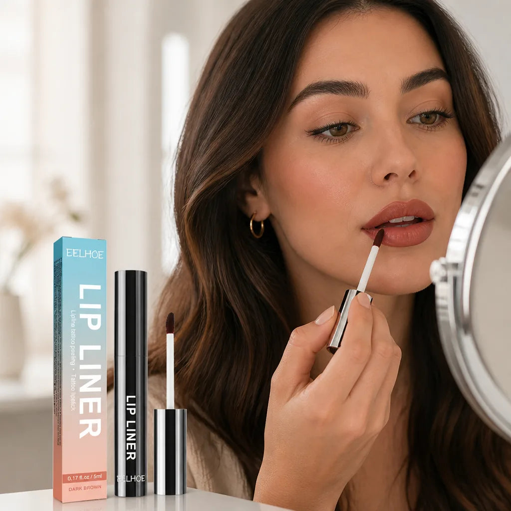 Lip Liner Waterproof Matte Precision Tip Long-Lasting