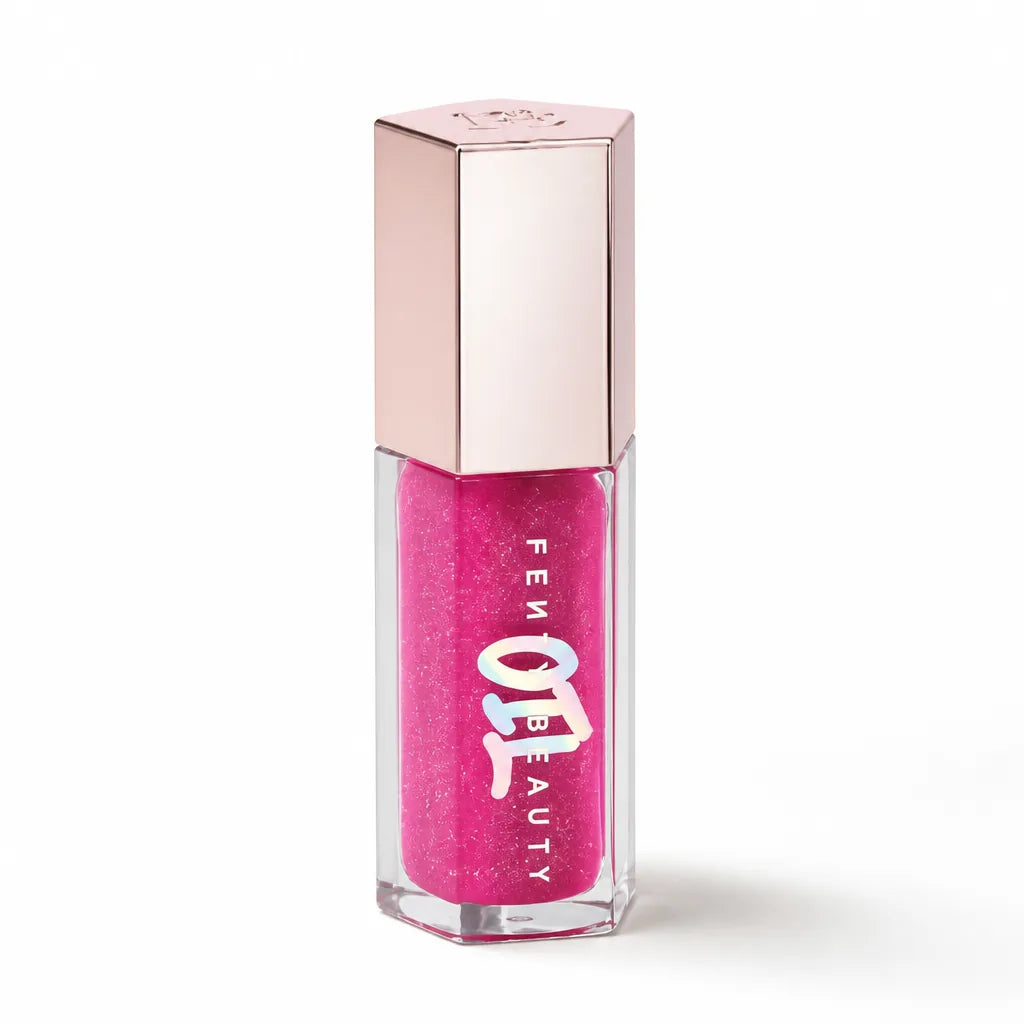 Lip Oil Gloss Hydrating Non-Sticky Shimmer