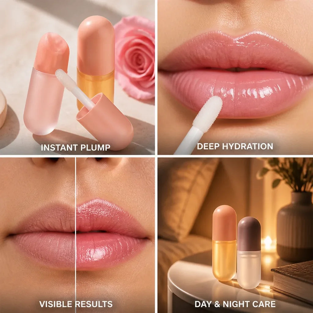 Lip Plumping Serum Duo Instant Plumping Day & Night