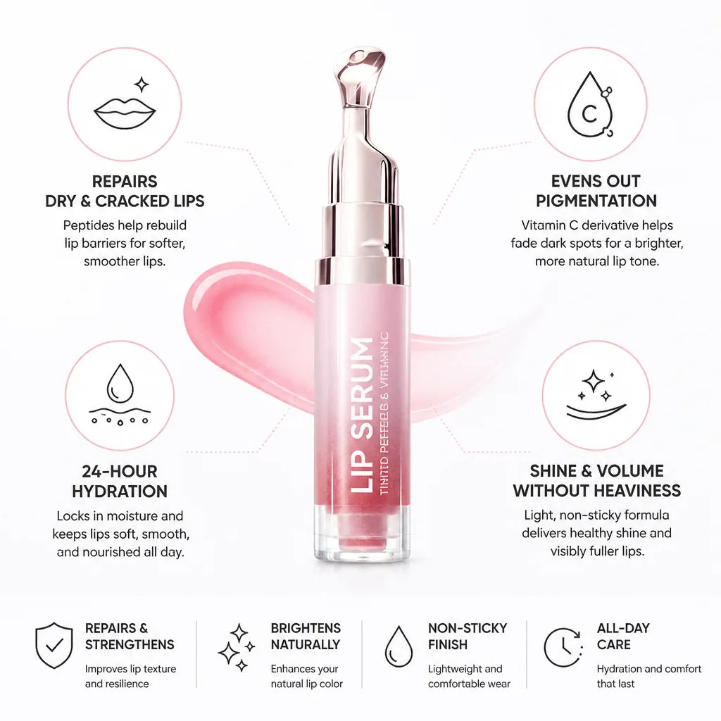 Lip Serum Tinted Peptides & Vitamin C