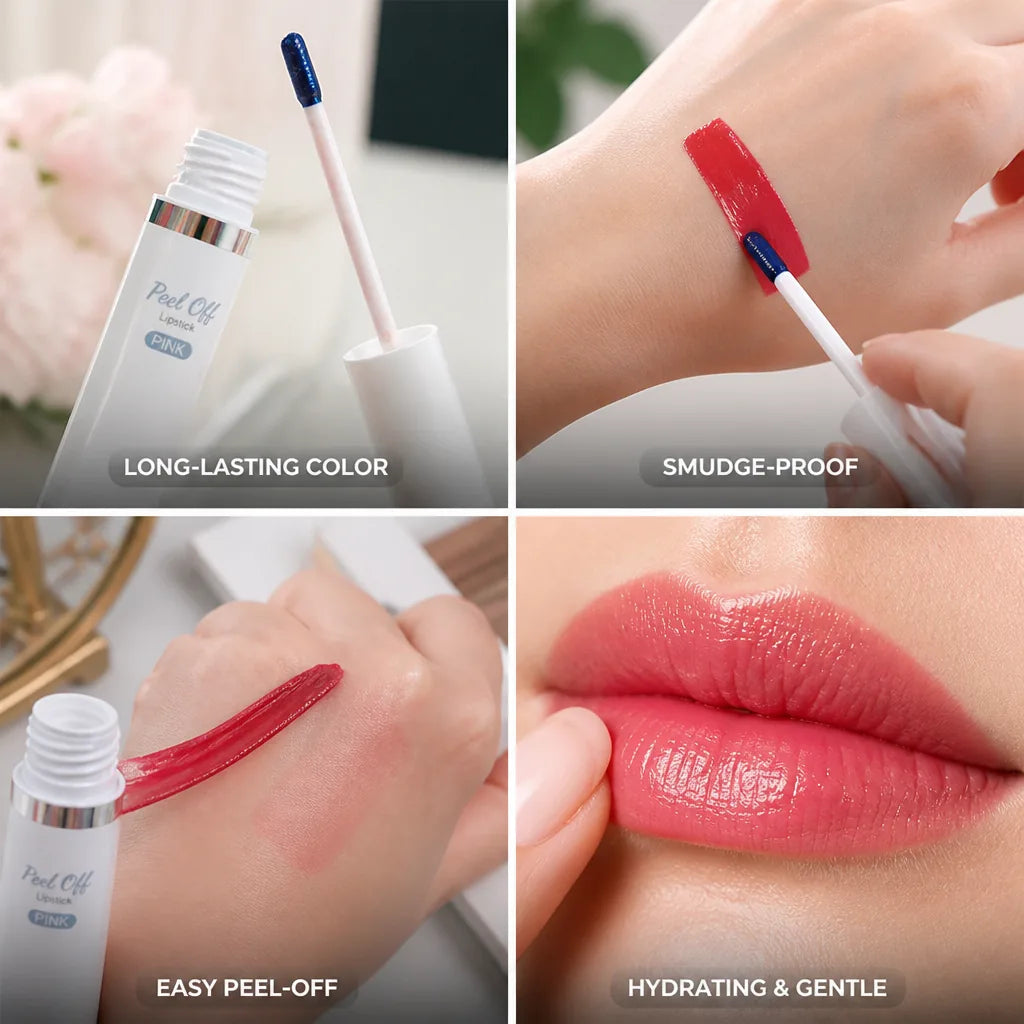 Lip Stain Peel-Off Long-Lasting Smudge-Proof